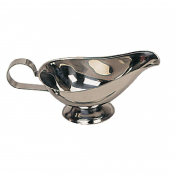 Olympia Stainless Steel Gravy Boat 275ml