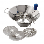 Tellier Stainless Steel Moulin (Size: 12 1/2inch/ 310mm)