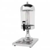Olympia Single Juice Dispenser with Drip Tray (6.5Ltr)