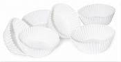 White Cake Cases 9.5cm x 1000