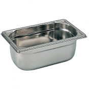 Bourgeat Stainless Steel 1/4 Gastronorm Tray 150mm (4Ltr)