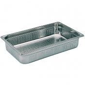 Stainless Steel Perforated 1/1 Gastronorm Tray 55mm