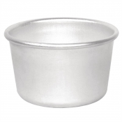 Vogue Aluminium Mini Dariole Mould 100ml (6 pack)