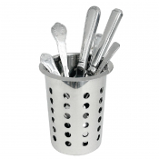 Olympia Round Cutlery Basket Stainless Steel