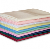 Polyester FR Green Pillowcases Pair