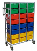 Three Tier Karri-Kart with 24 Trays