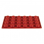 Pavoni Formaflex Silicone Pomponette Mould 24 Cup