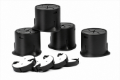 Sure Grip Chair Raisers 1.5inch - 4inch increase