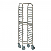 Bourgeat Full Gastronorm Racking Trolley 20 Shelf