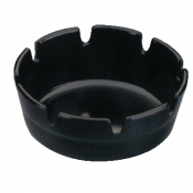 Black Melamine Ashtray 100(Ø)mm (Single)