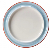 Rio Blue Plate 21.6cm Quantity x12