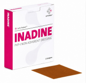 Inadine Dressing Pack of 10 9.5cm x 9.5cm -