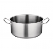 Stainless Steel Casserole Pan 24cm (4.5Ltr)