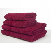 Face Cloth-  Burgundy 480 GSM (Pack of 6)