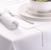 Table Cloth - White 174cm x 90cm