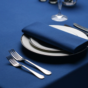 Amalfi Navy Slip Cloth 90x90cm