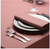 Table Cloth - Pink 114cm x 114cm