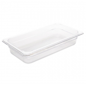 Polycarbonate 1/3 Gastronorm Container 65mm Clear (2.5Ltr)