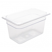 Polycarbonate 1/4 Gastronorm Container 150mm Clear (3.7Ltr)