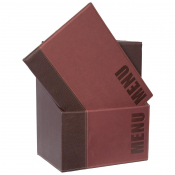 Contemporary Menu Covers and Storage Box A4 Bordeaux (X20)