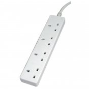 Extension Lead 4 Way Multi Socket (2 Metre Cable)