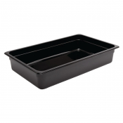 Polycarbonate 1/1 Gastronorm Container 100mm Black