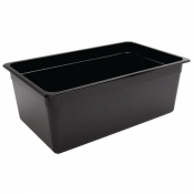 Polycarbonate 1/1 Gastronorm Container 200mm Black