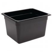 Polycarbonate 1/2 Gastronorm Container 200mm Black