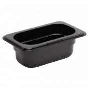 Polycarbonate 1/9 Gastronorm Container 65mm Black