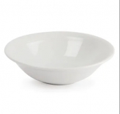 Olympia Linear Oatmeal Bowls White 150mm (12 pack)