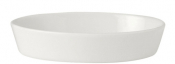 Simplicity White Oval Sole Dish 21.5 x 14cm Pack 12