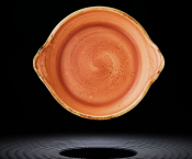 Craft Terracotta Round Eared Dish Scallop 14.5cm Pack 36