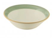 Rio Green Bowl Oatmeal 16.5cm 6 1/2inch Pack 36