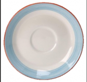 Rio Blue Saucer Slimline 15.25cm 6inch Pack 36