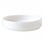 Monaco White Tray Stacking 10.25cm 4inch Pack 12