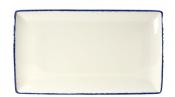 Blue Dapple Rectangle Three 32 x 19cm 12 1/2inch Pack 6
