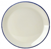 Blue Dapple Plate Coupe 30cm 11 3/4inch Pack 12