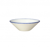 Blue Dapple Bowl Essence 16.5cm 6 1/2inch 58.5cl Pack 24
