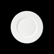 Monaco White Contour Plate 28cm 11inch Pack 12