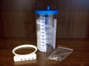 Replacement Vase 1000cc conver rsion Kit for Suction Mach.