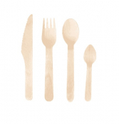Biodegradable Wooden Teaspoon Case of 1000