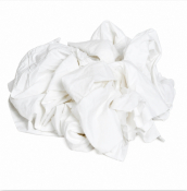 Cut White Cotton Rags 10kg Bag