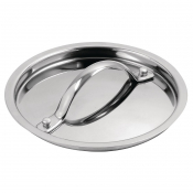 Stainless Steel & Aluminium Tri-Wall Saucepan Lid 14cm