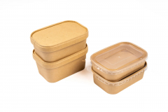 Kraft Trays, Containers Bowls & Lids