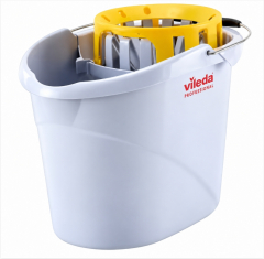 Vileda Mop Bucket & Wringer - Yellow 12Ltr