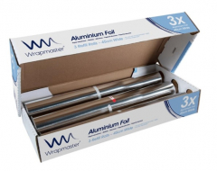 Wrapmaster Aluminium Foil 450mm x 90m (3 pack) 18"